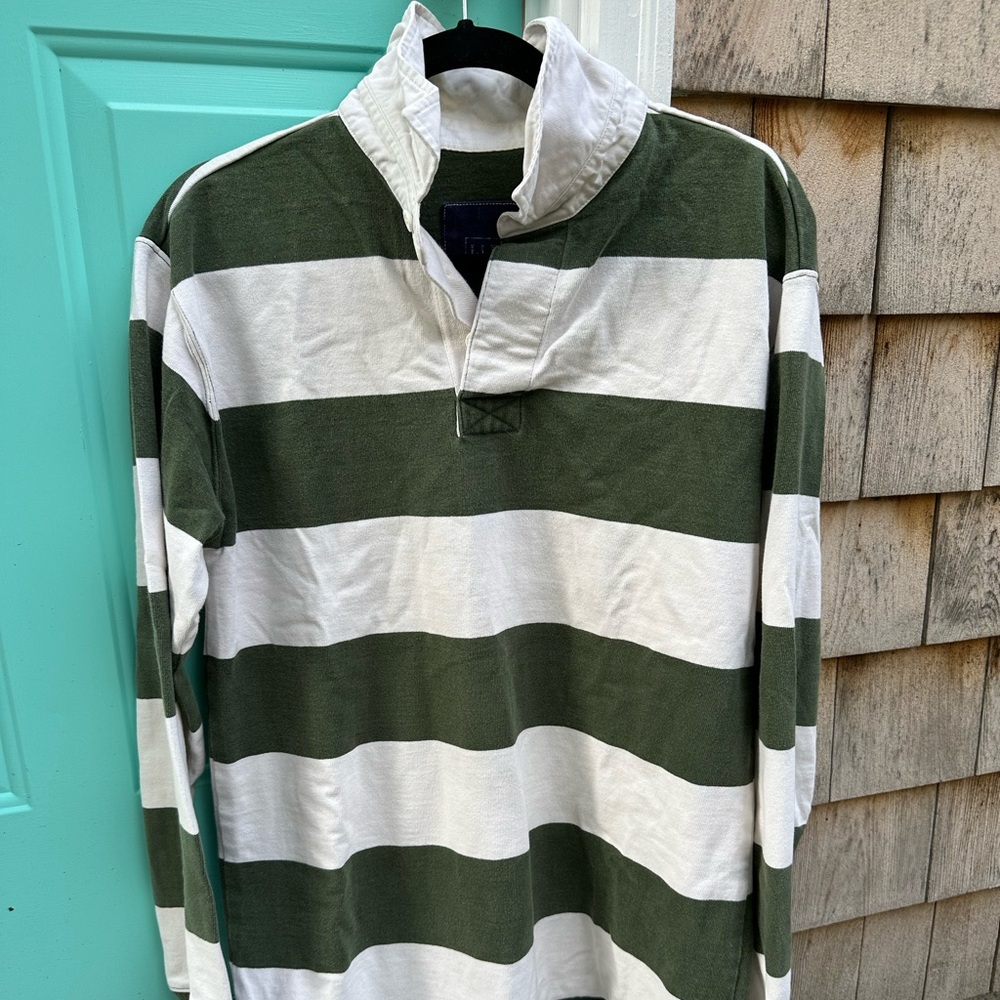 L.L. Bean Tailored Heavyweight Rugby Shirt